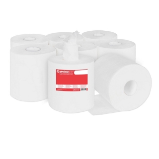 Papírové ručníky v roli Maxi DELUXE 100m, pr.18cm, 2vrstvá bílá celulóza