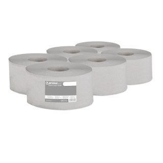 Toaletní papír Jumbo ECO GREY 190mm, 1vrstvý šedý recykl