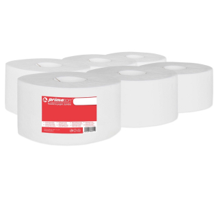 Toaletní papír Jumbo LIGHT 190mm, 2vrstvá bílá celulóza